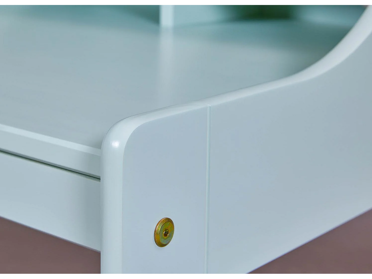 Bureau Design en Bois "Lowell" 110cm Vert Sauge