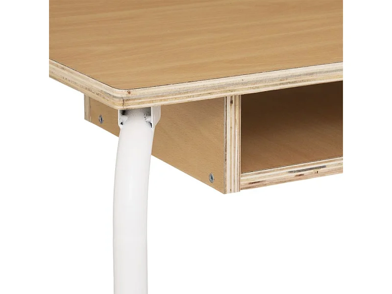 Bureau d'Écolier Enfant "Campagne" 60cm Beige