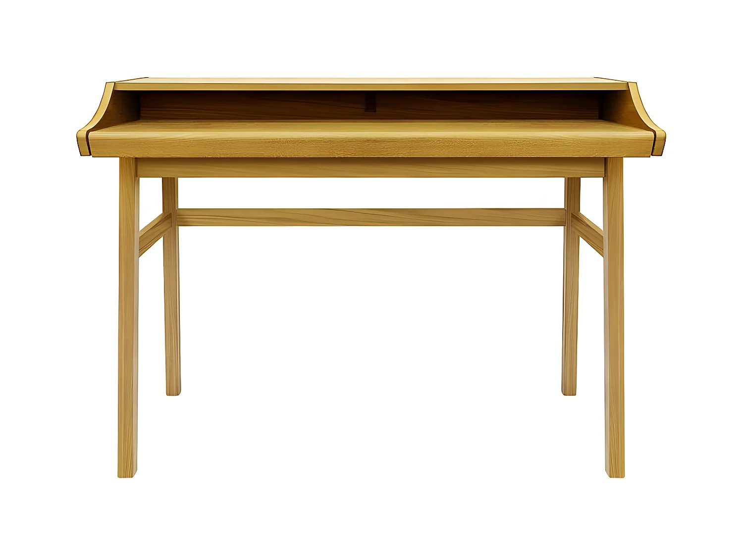 Bureau Design "Carteret" 115cm Chêne Clair