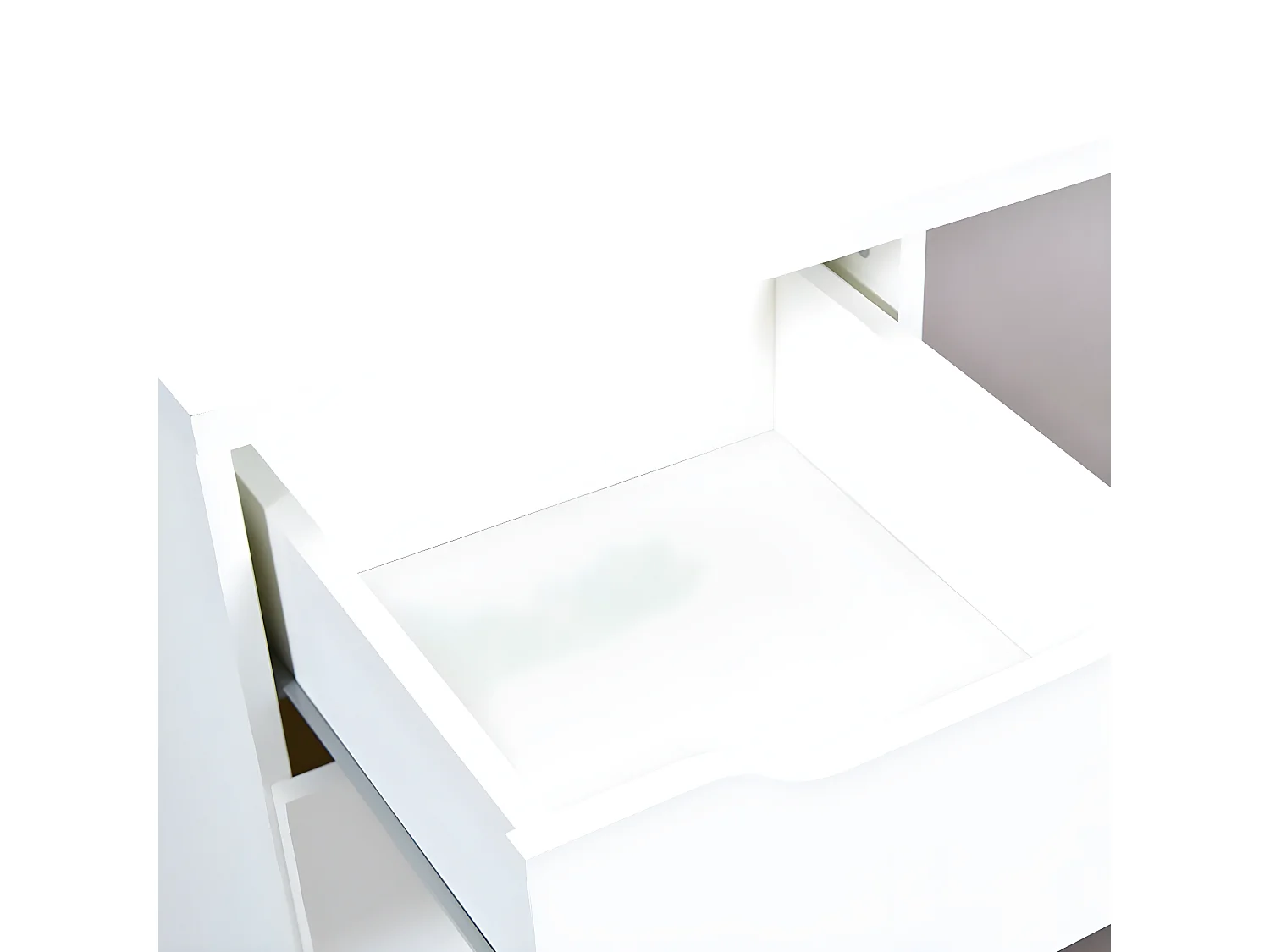 Bureau Design 1 Porte "Tilda" 115cm Blanc