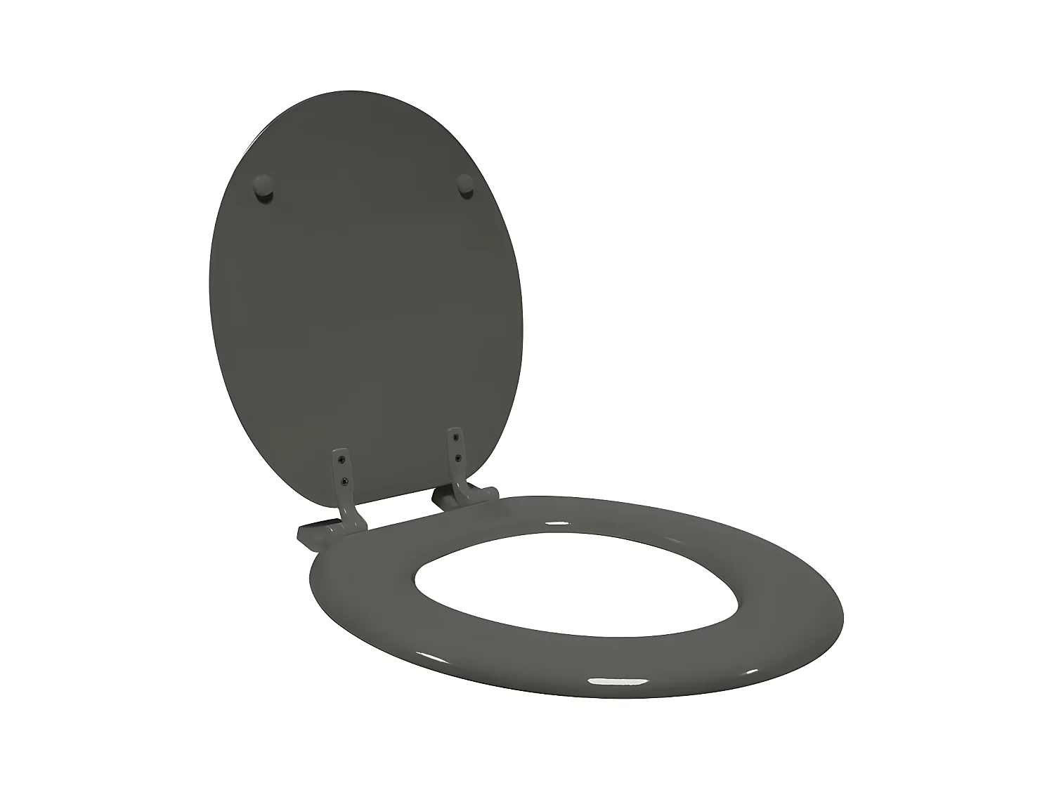 Abattant WC Uni "Vitamine II" 37cm Anthracite