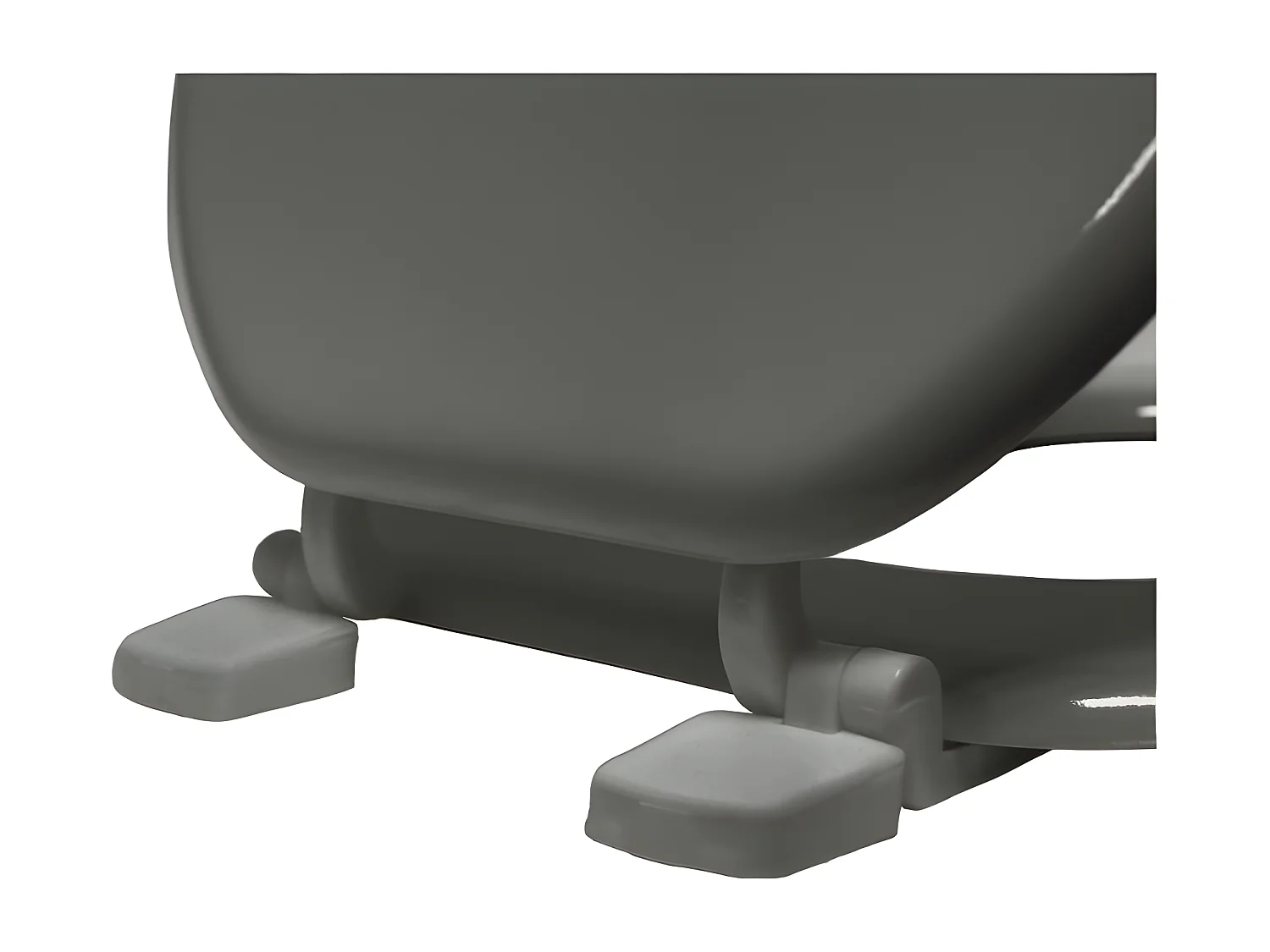 Abattant WC Uni "Vitamine II" 37cm Anthracite