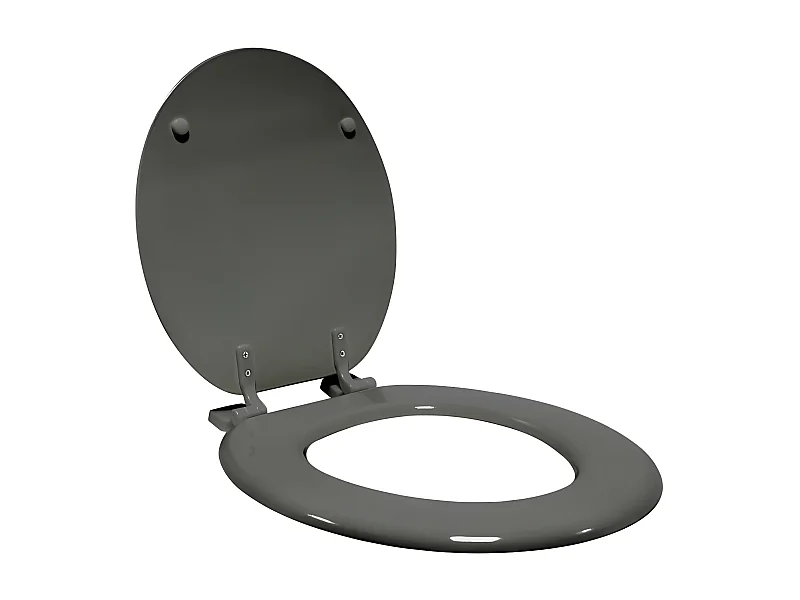 Abattant WC Imprimé "Geomarbre" 47cm Rose