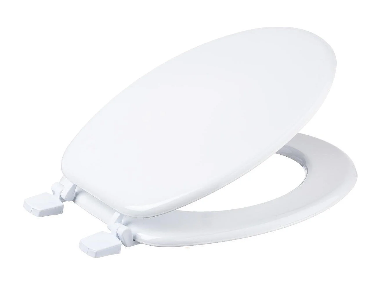 Abattant WC en Bois "Bathroom" 43cm Blanc