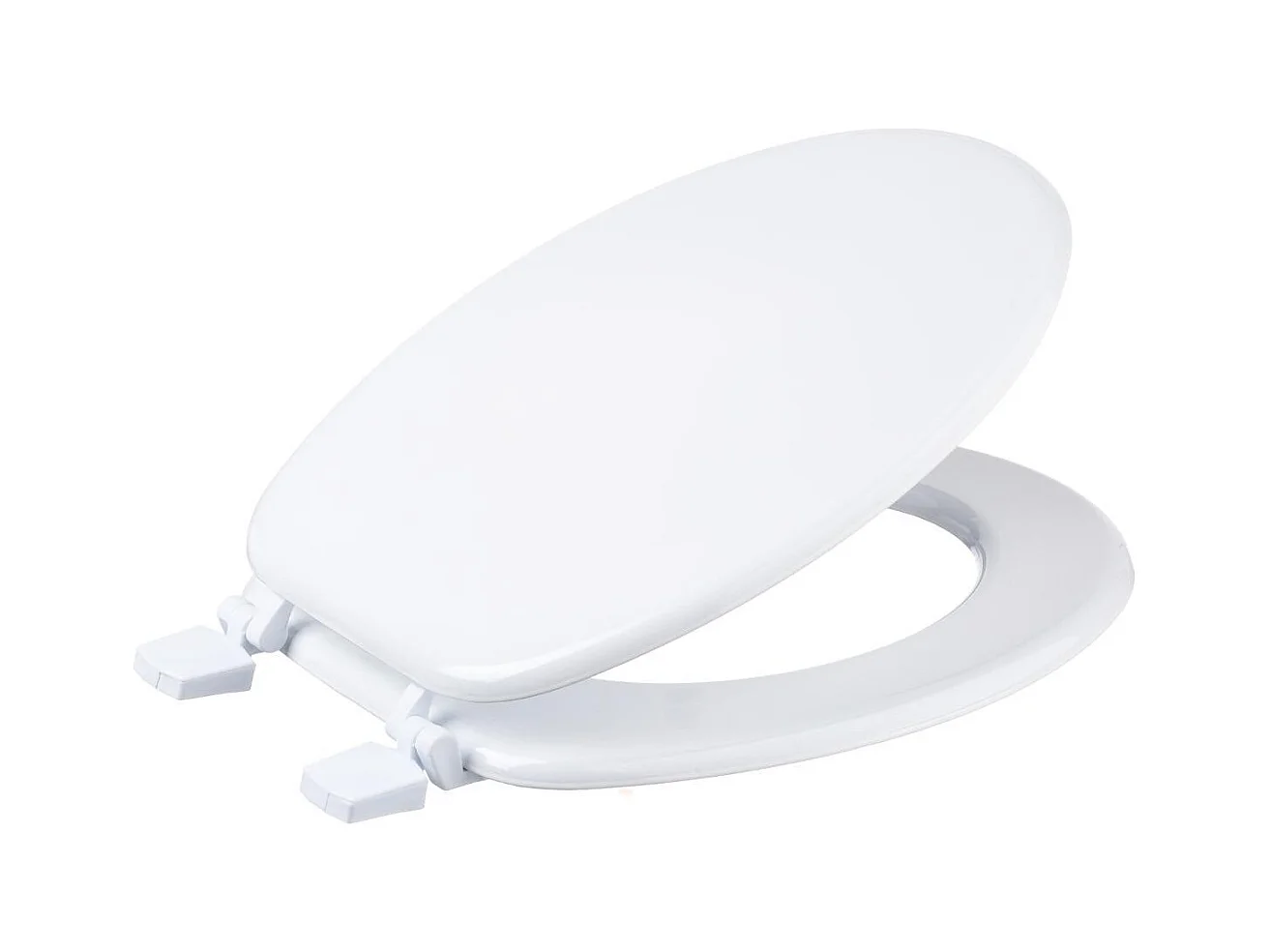 Abattant WC en Bois "Bathroom" 43cm Blanc