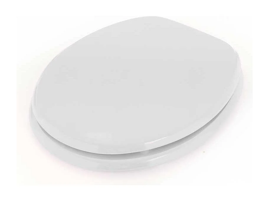 Abattant WC en Bois "Bathroom" 43cm Blanc