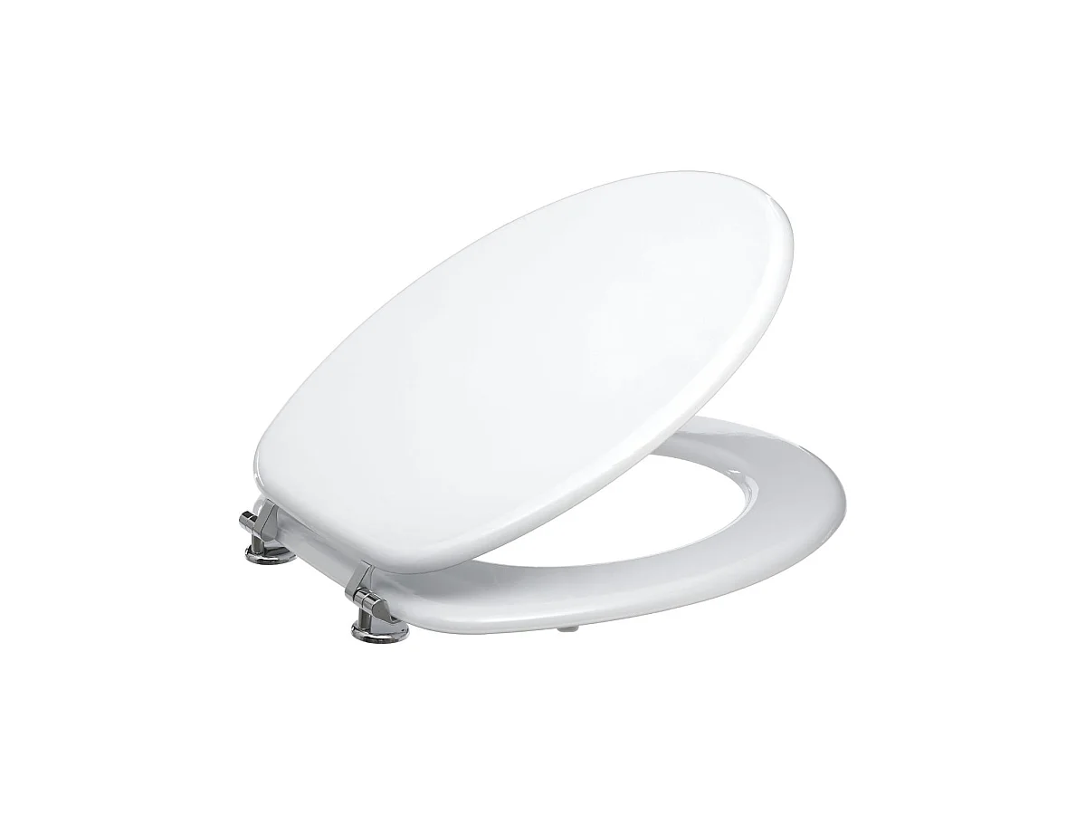 Abattant WC en Bois "Luxe" 43cm Blanc