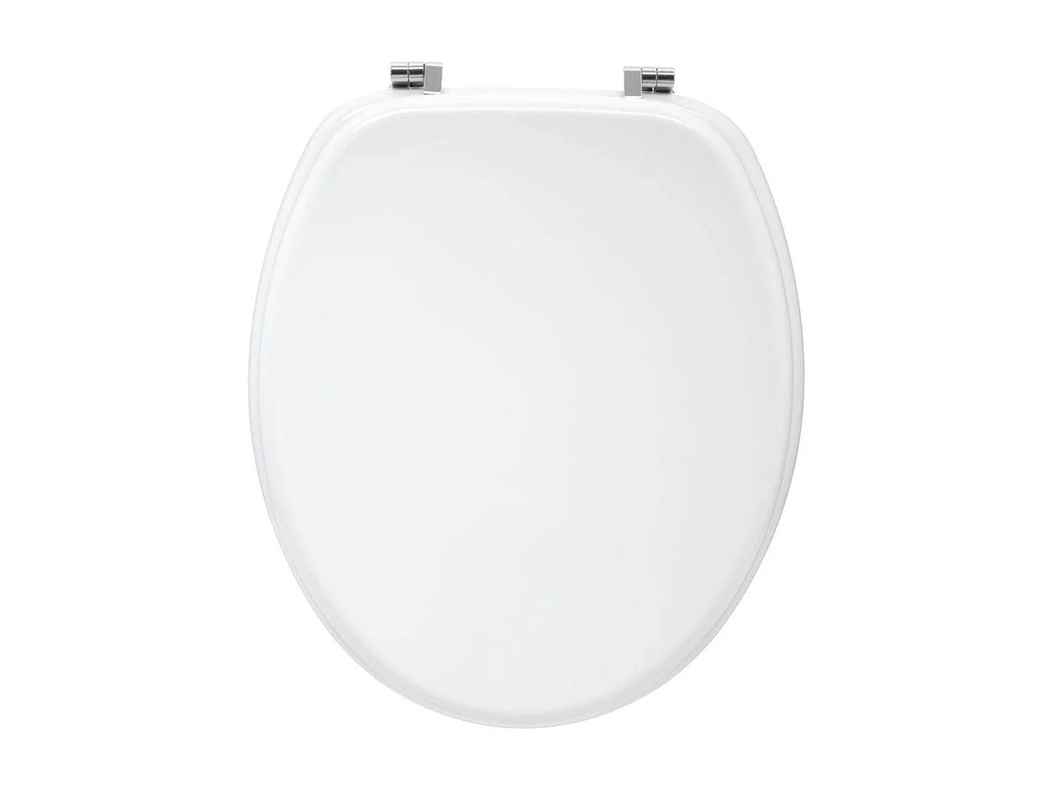Abattant WC en Bois "Luxe" 43cm Blanc