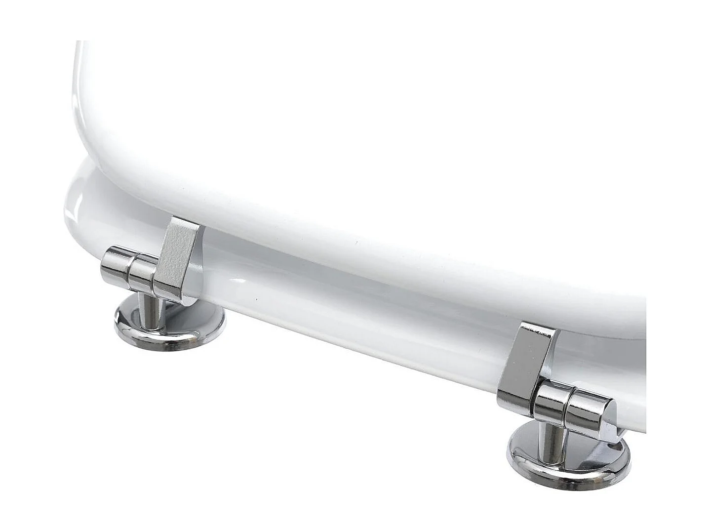 Abattant WC en Bois "Luxe" 43cm Blanc