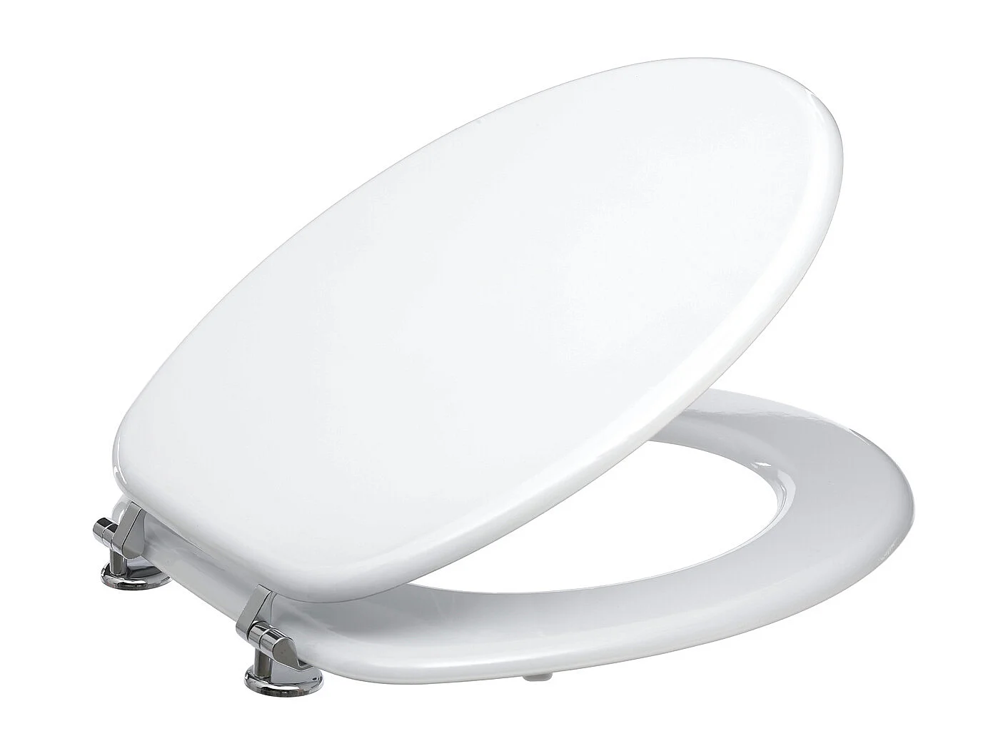 Abattant WC en Bois "Luxe" 43cm Blanc