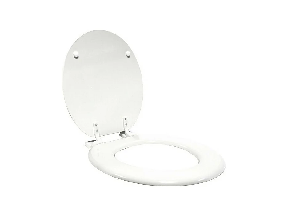 Abattant WC Imprimé "Orbella" 47cm Blanc