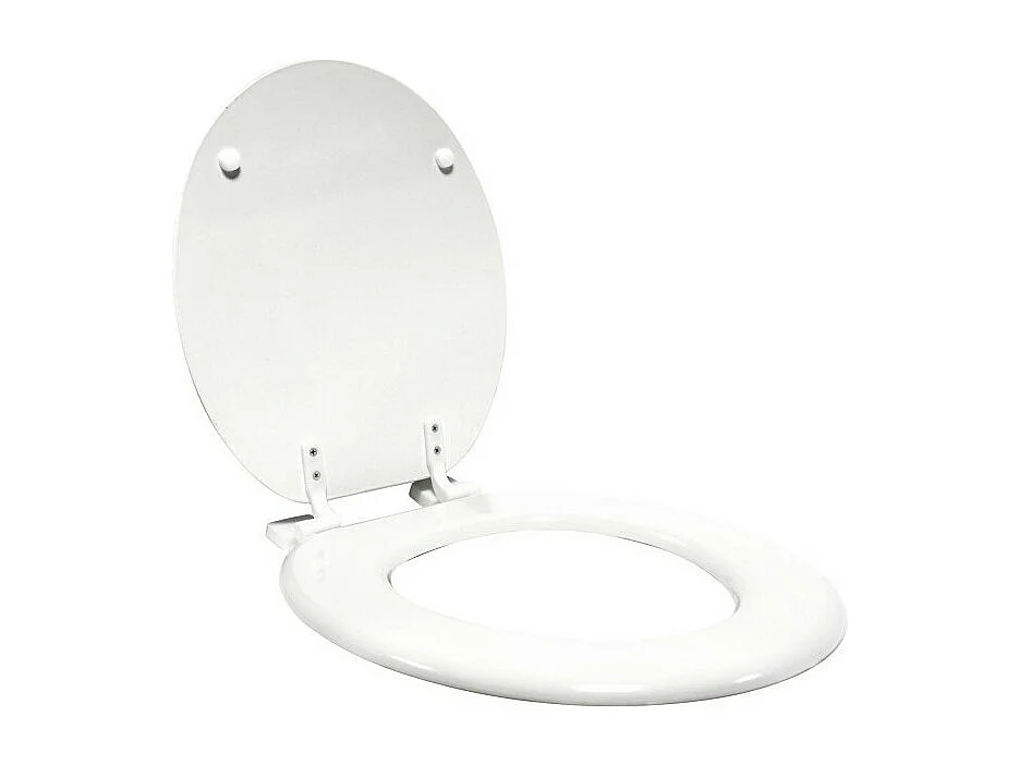 Abattant WC Imprimé "Orbella" 47cm Blanc