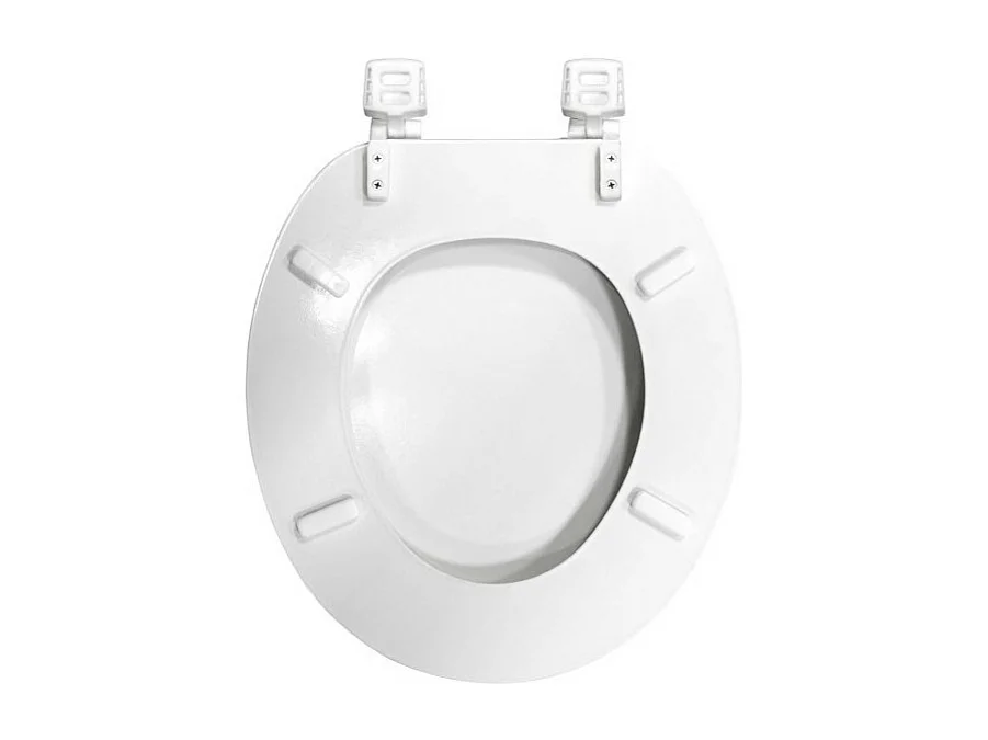 Abattant WC Imprimé "Orbella" 47cm Blanc