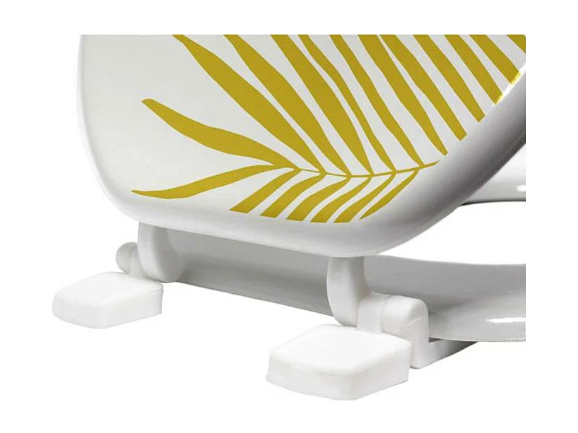 Abattant WC Imprimé "Orbella" 47cm Blanc