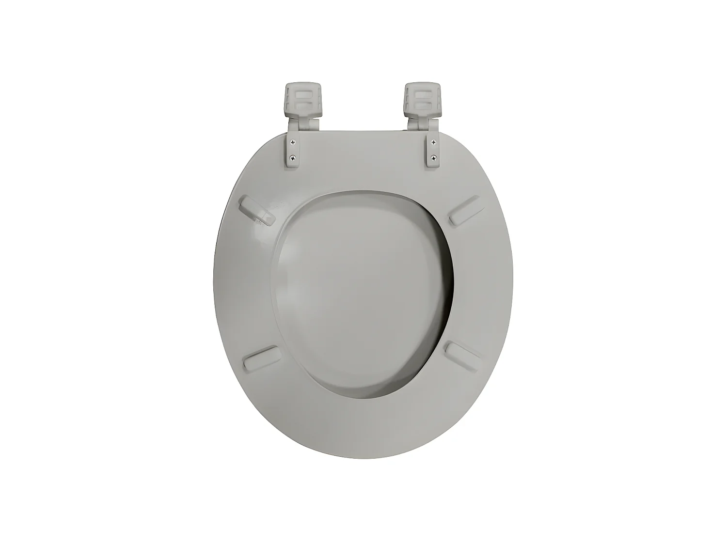 Abattant WC Imprimé "Geomarbre" 47cm Bleu