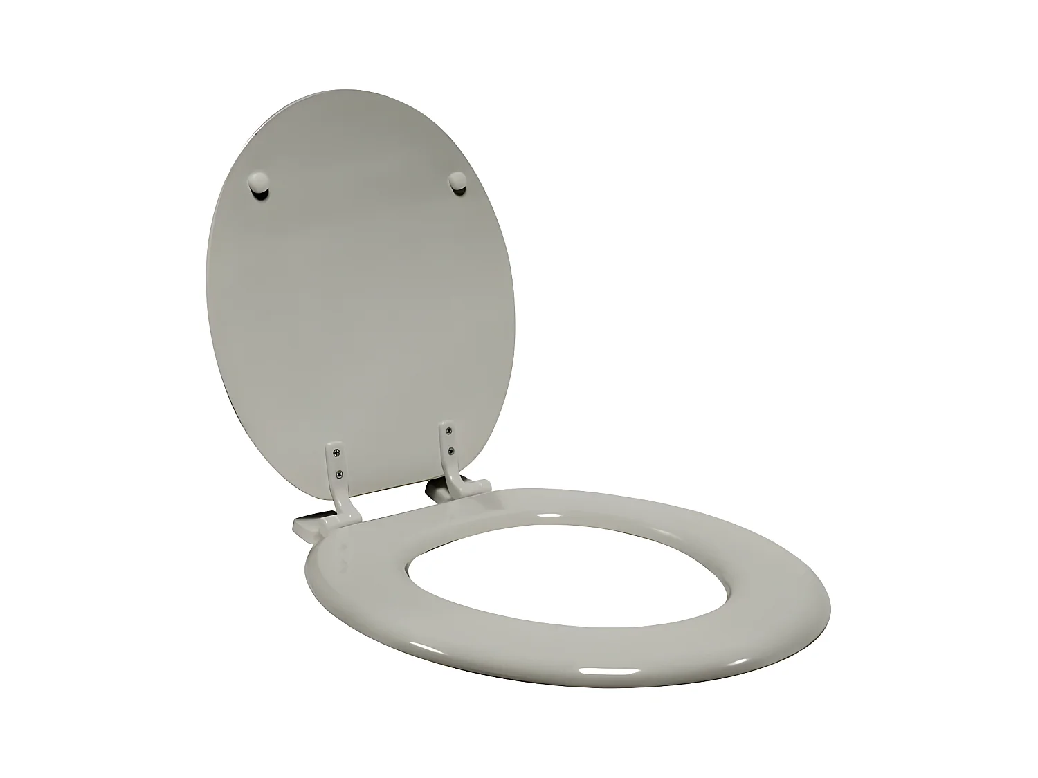 Abattant WC Imprimé "Geomarbre" 47cm Bleu