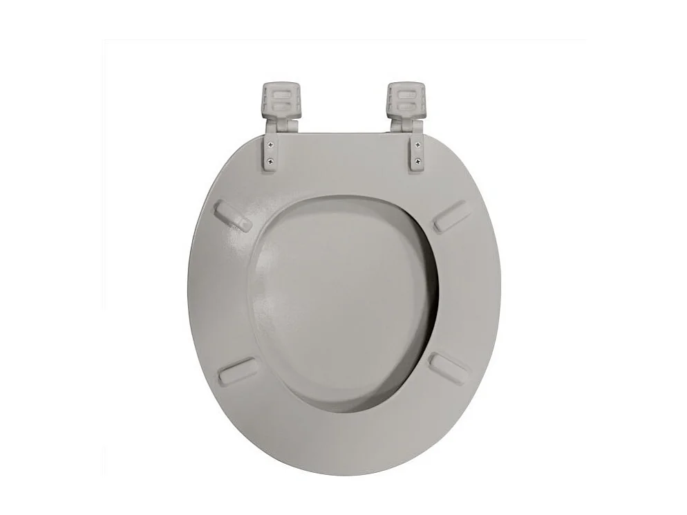 Abattant WC Imprimé "Geomarbre" 47cm Bleu