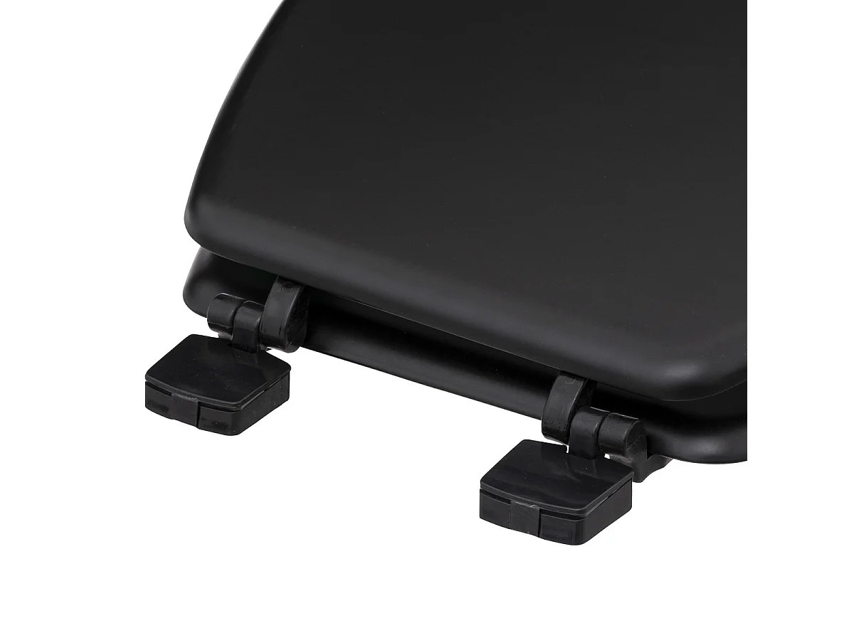 Abattant WC en Bois "Bathroom" 45cm Noir