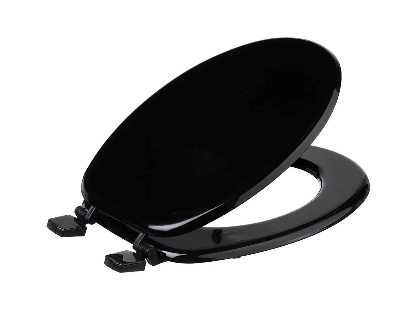 Abattant WC en Bois "Bathroom" 45cm Noir