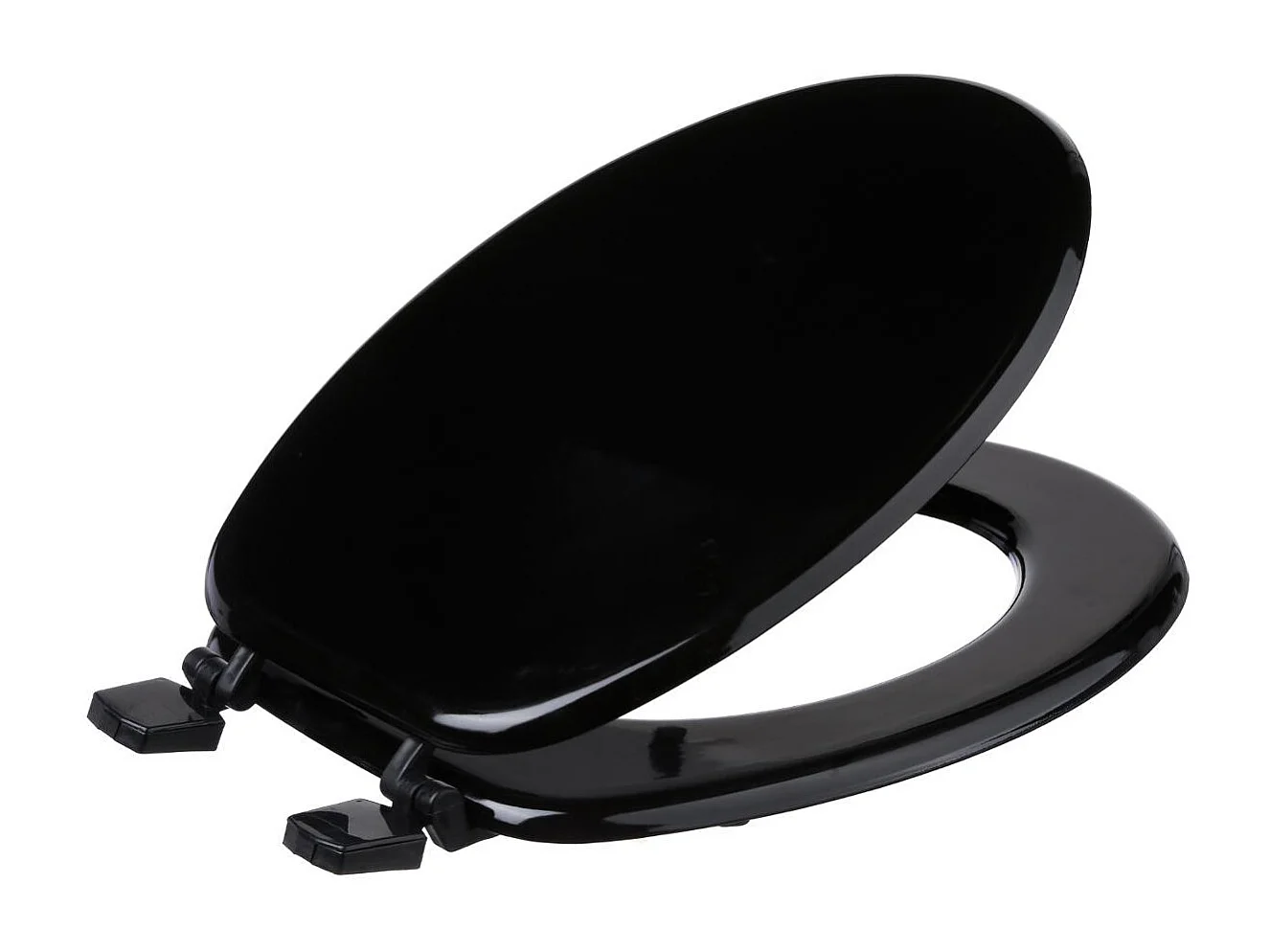 Abattant WC en Bois "Bathroom" 45cm Noir