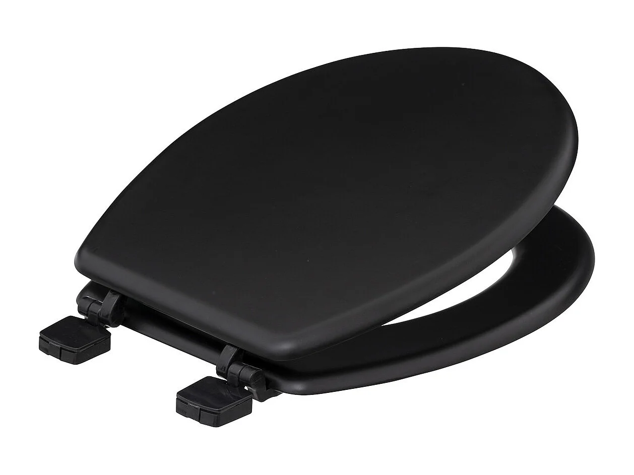 Abattant WC en Bois "Bathroom" 45cm Noir