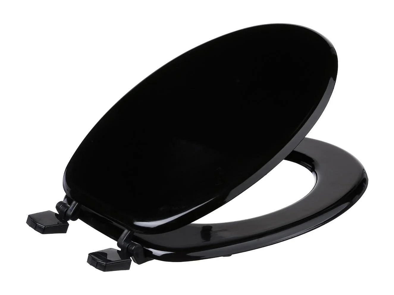 Abattant WC en Bois "Bathroom" 45cm Noir