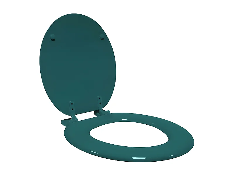 Abattant WC Uni "Vitamine II" 37cm Bleu Émeraude