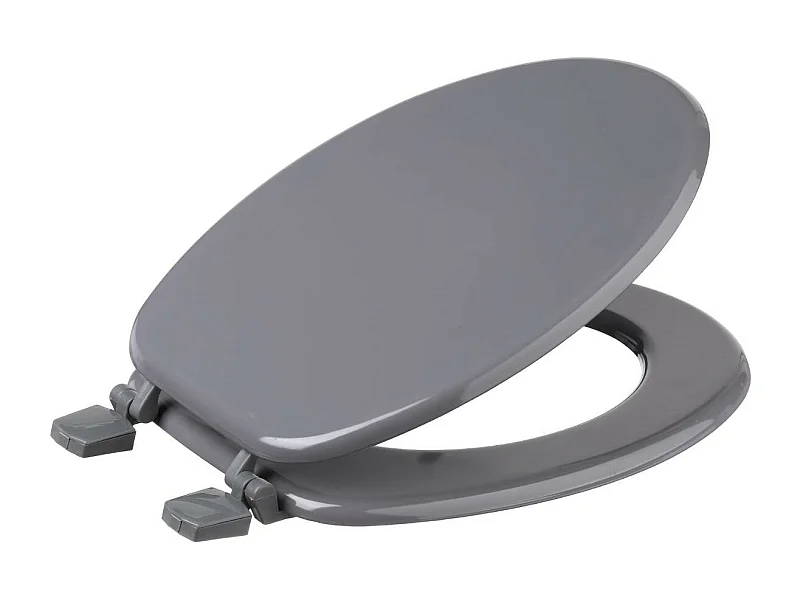 Abattant WC en Bois "Bathroom" 43cm Gris