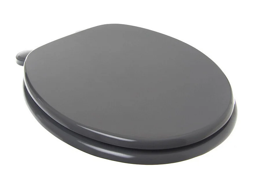 Abattant WC en Bois "Bathroom" 43cm Gris