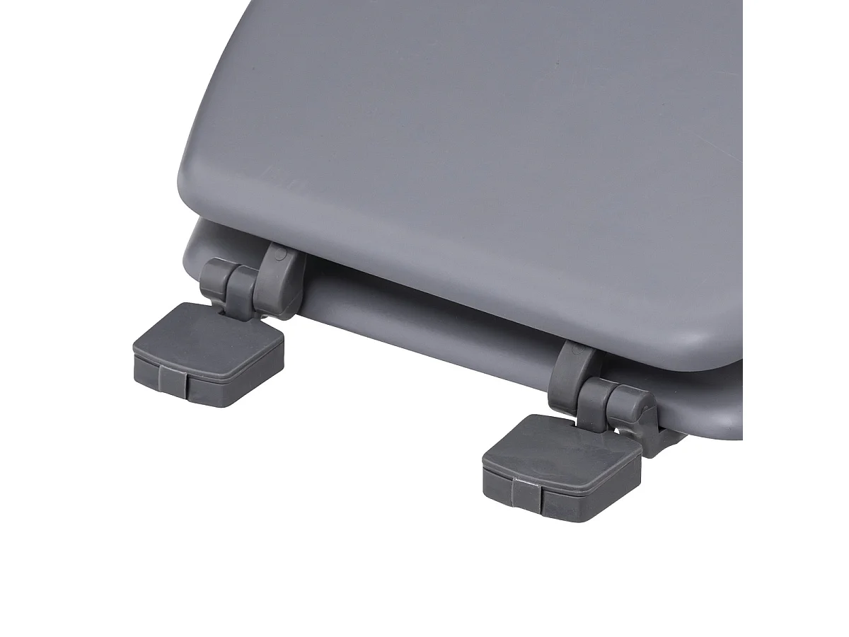 Abattant WC en Bois "Bathroom" 43cm Gris