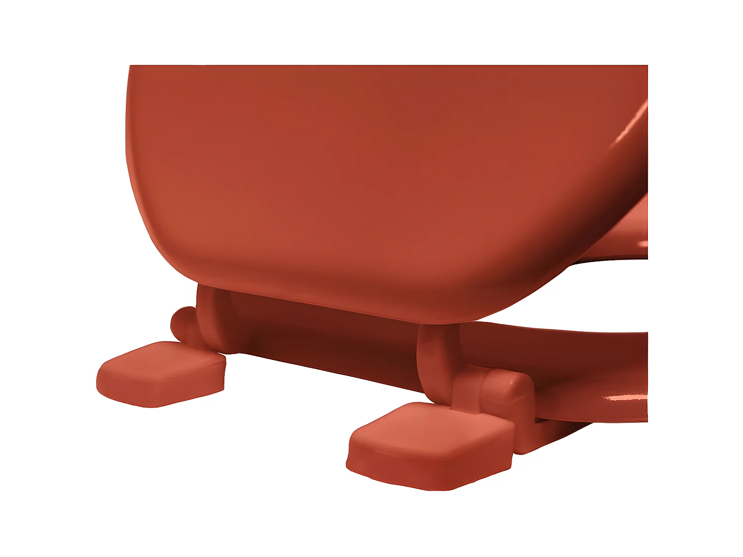 Abattant WC Uni "Vitamine" 47cm Terracotta