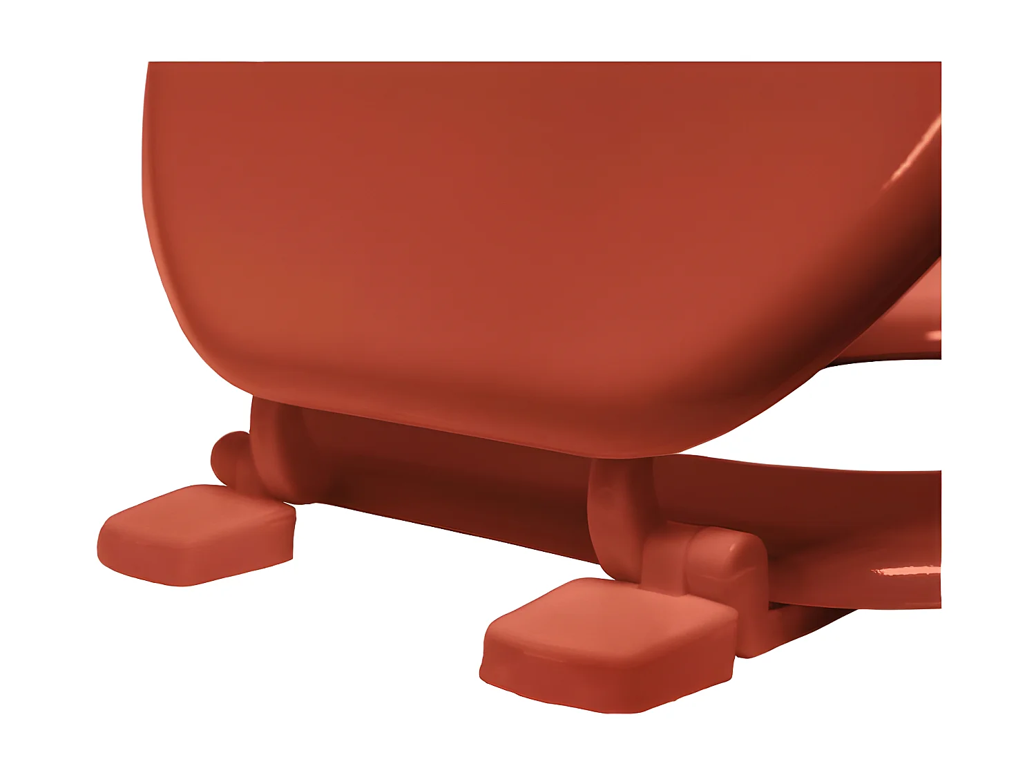 Abattant WC Uni "Vitamine" 47cm Terracotta