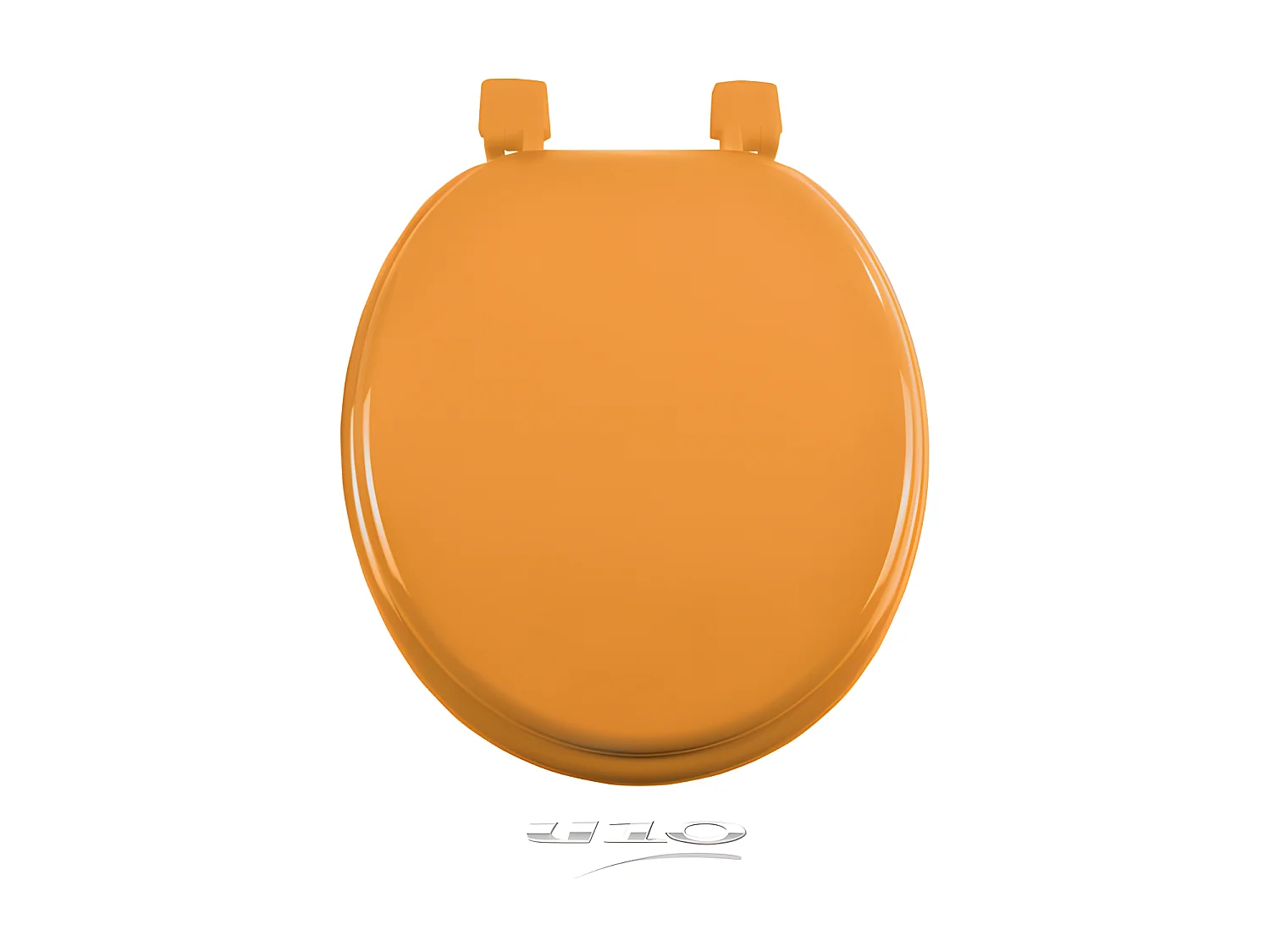 Abattant WC Uni "Vitamine" 47cm Ocre