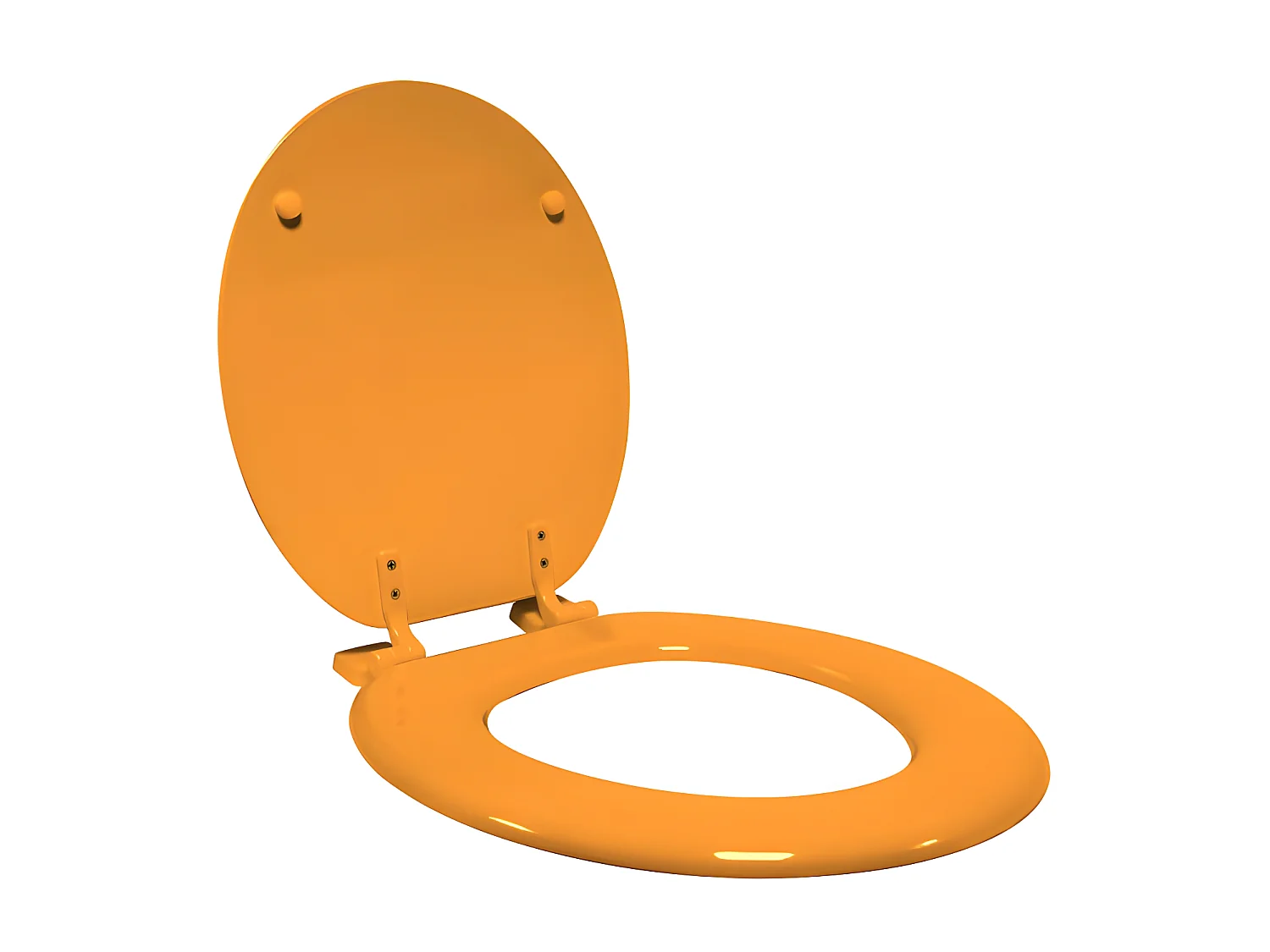 Abattant WC Uni "Vitamine" 47cm Ocre