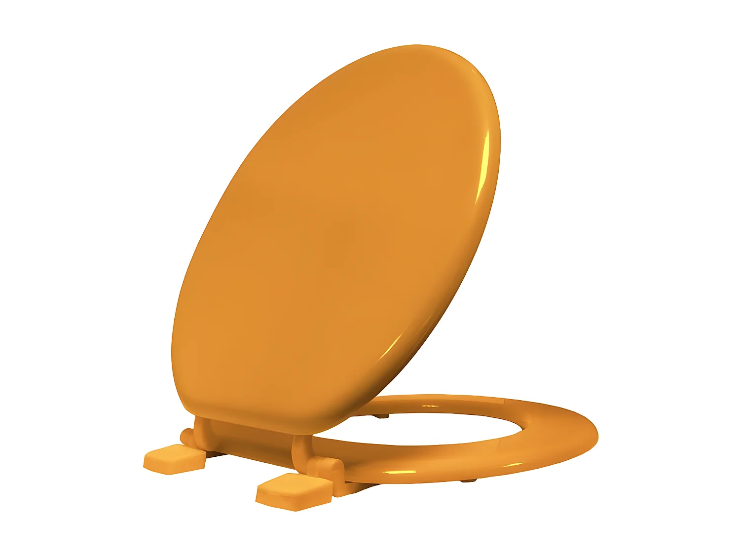 Abattant WC Uni "Vitamine" 47cm Ocre