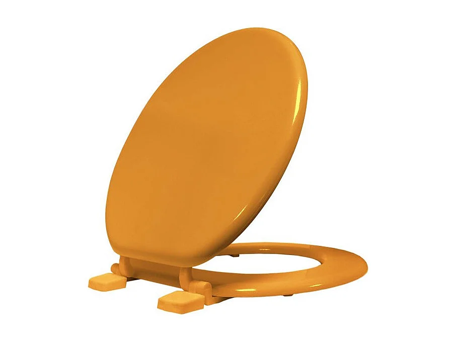 Abattant WC Uni "Vitamine" 47cm Ocre