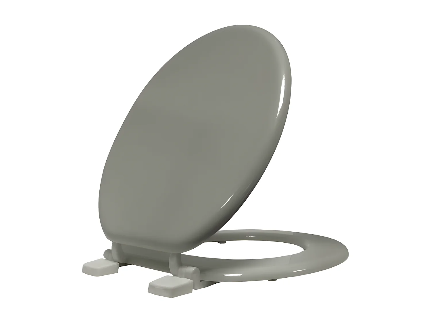 Abattant WC Uni "Vitamine II" 37cm Gris Clair