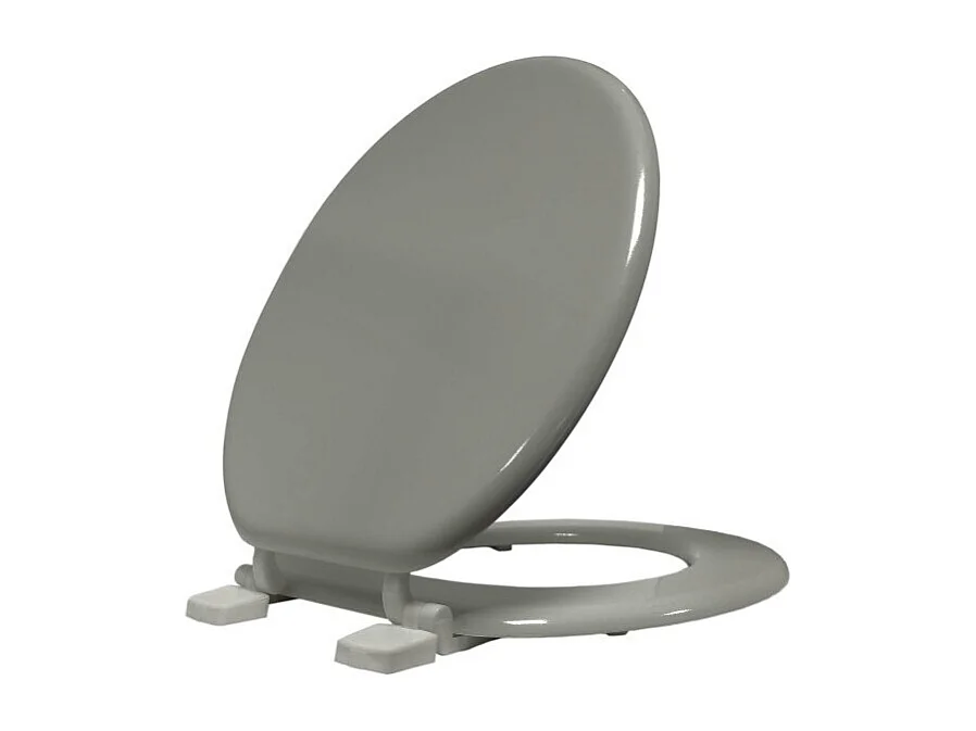 Abattant WC Uni "Vitamine II" 37cm Gris Clair