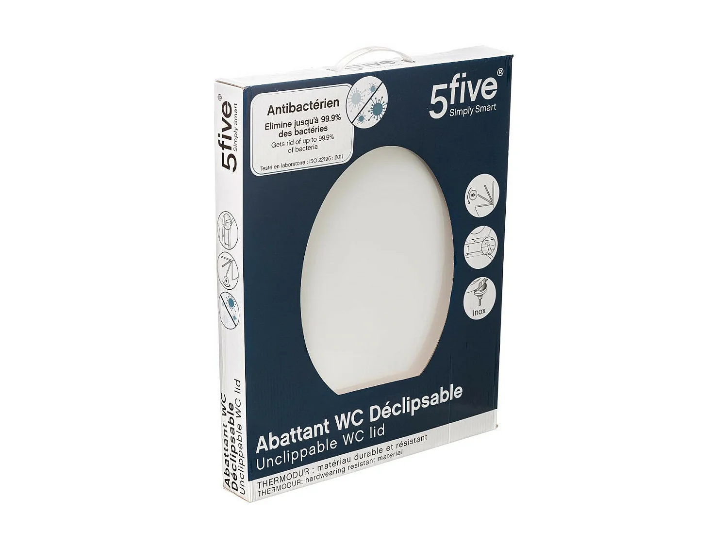 Abattant WC "Simply" 45cm Blanc