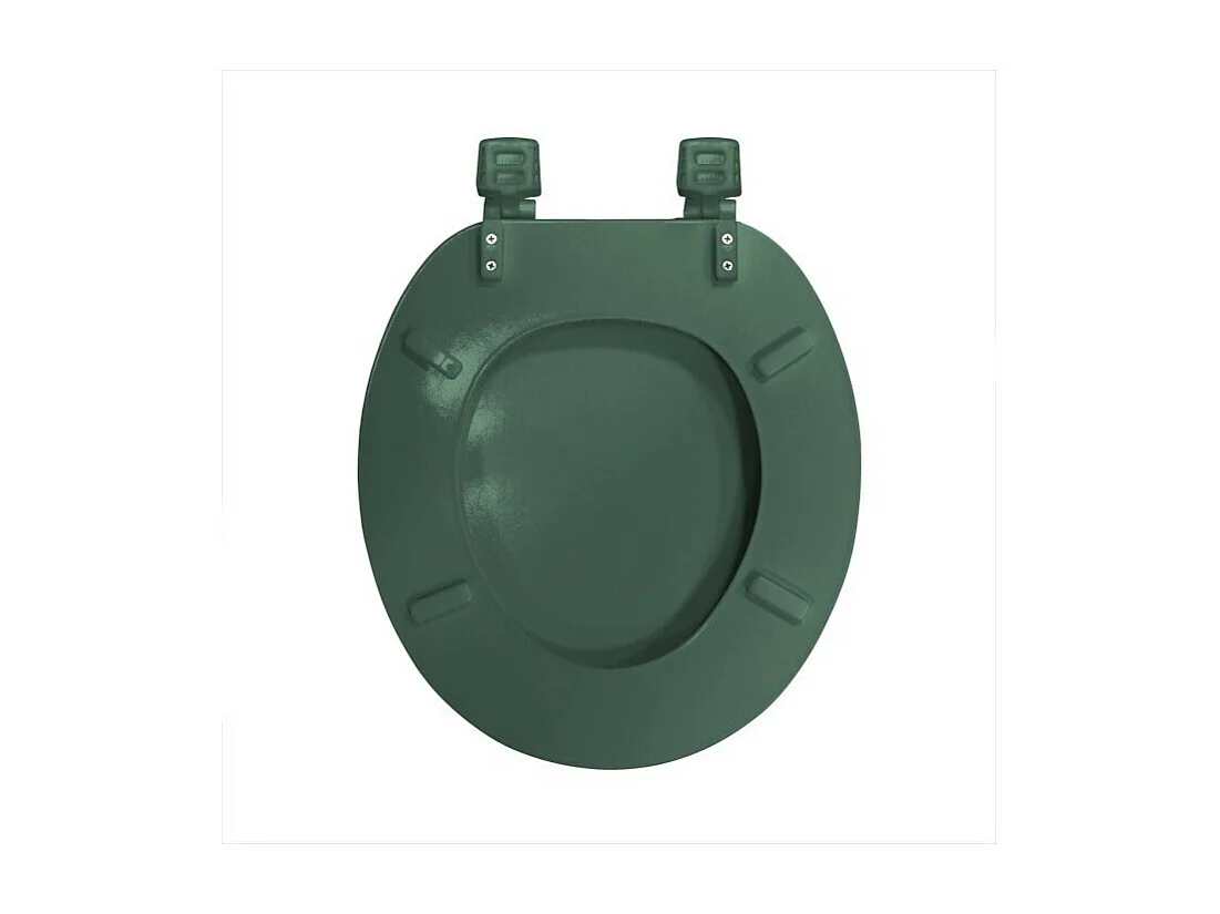 Abattant WC Imprimé "Vagabonde" 47cm Kaki