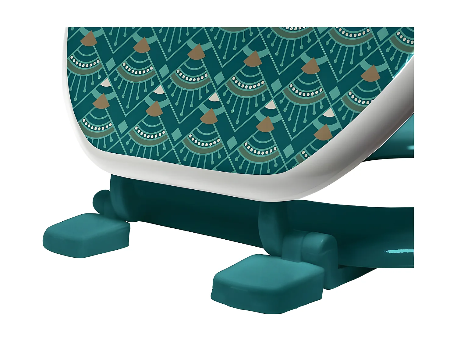 Abattant WC Imprimé "Imperia" 47cm Vert