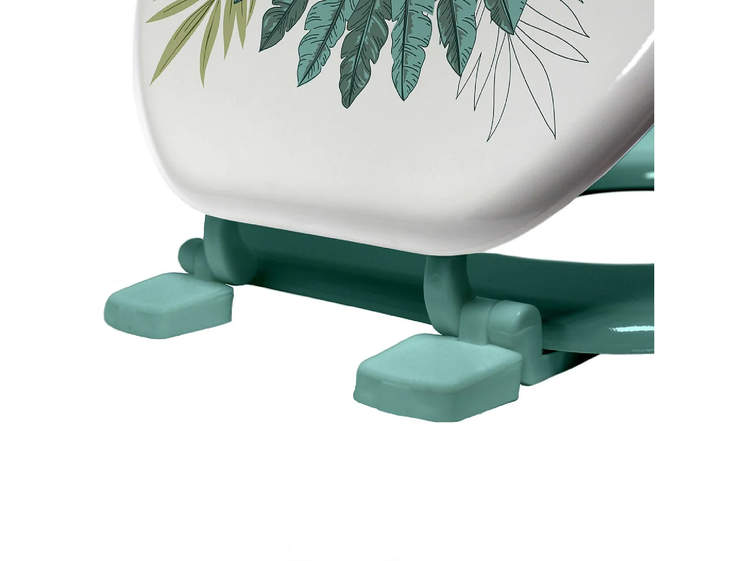 Abattant WC Imprimé "Panazio" 47cm Vert