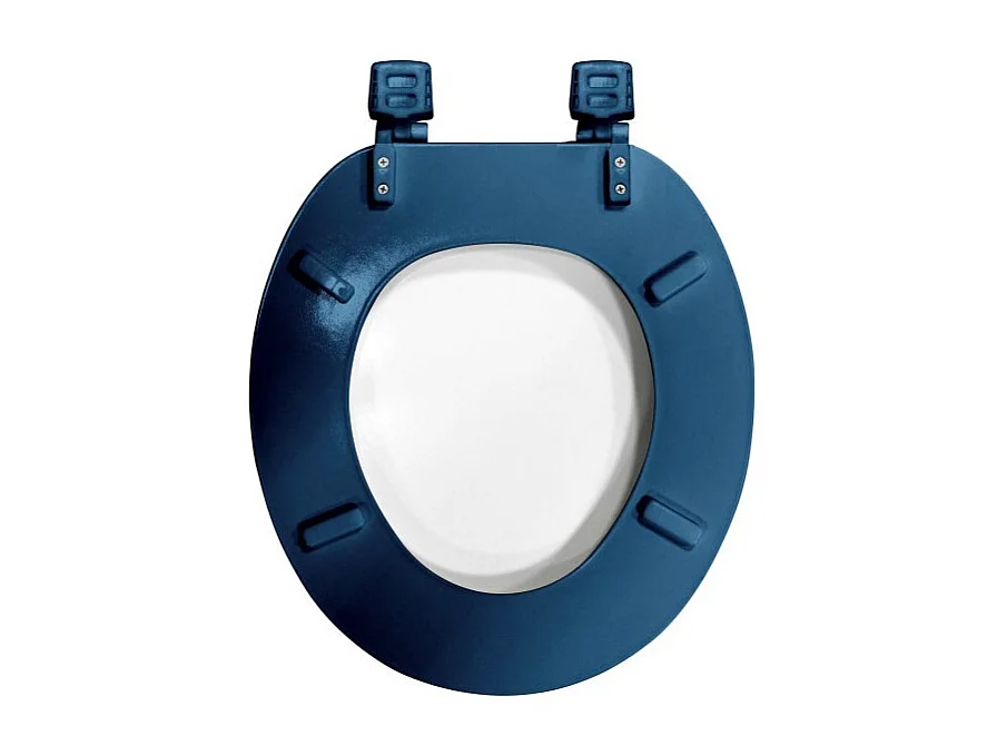 Abattant WC Imprimé "Color Pop" 47cm Bleu