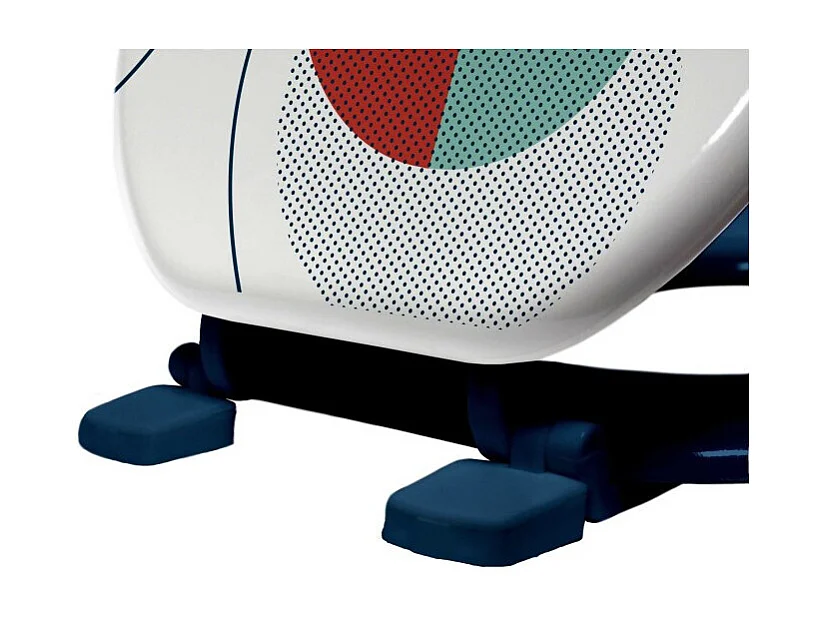 Abattant WC Imprimé "Color Pop" 47cm Bleu