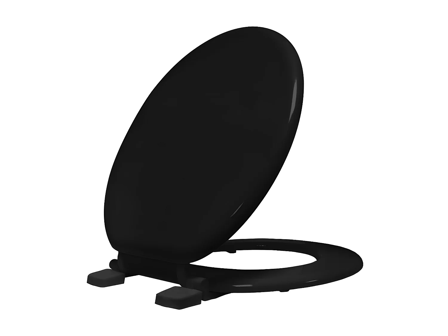 Abattant WC Uni "Vitamine II" 37cm Noir