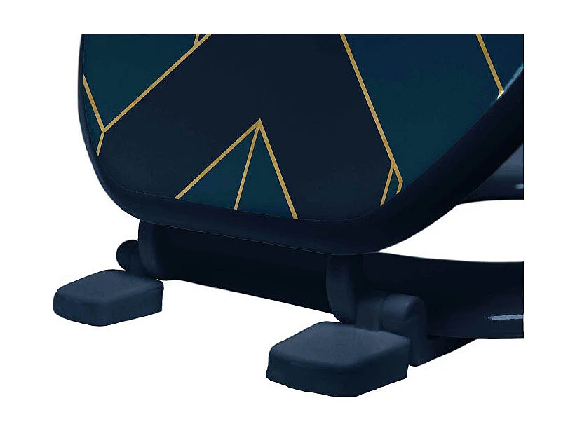 Abattant WC Imprimé "Achille" 47cm Vert & Bleu