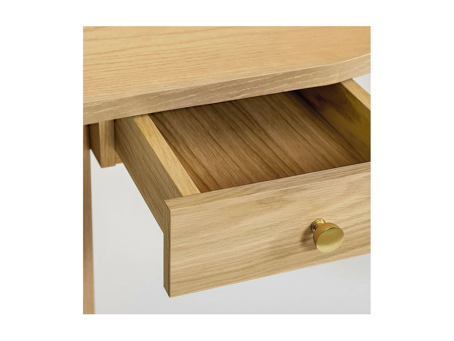 Bureau Design 2 Tiroirs "Nice" 140cm Chêne