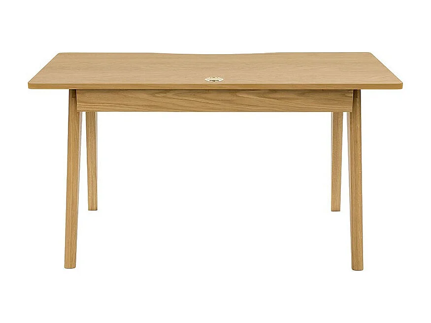 Bureau Design 2 Tiroirs "Nice" 140cm Chêne