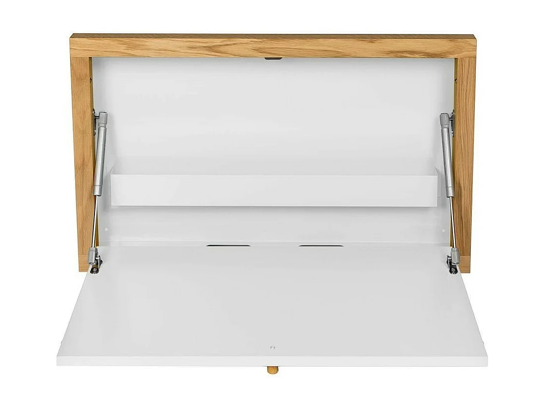 Bureau Mural Design "Brenta" 74cm Blanc