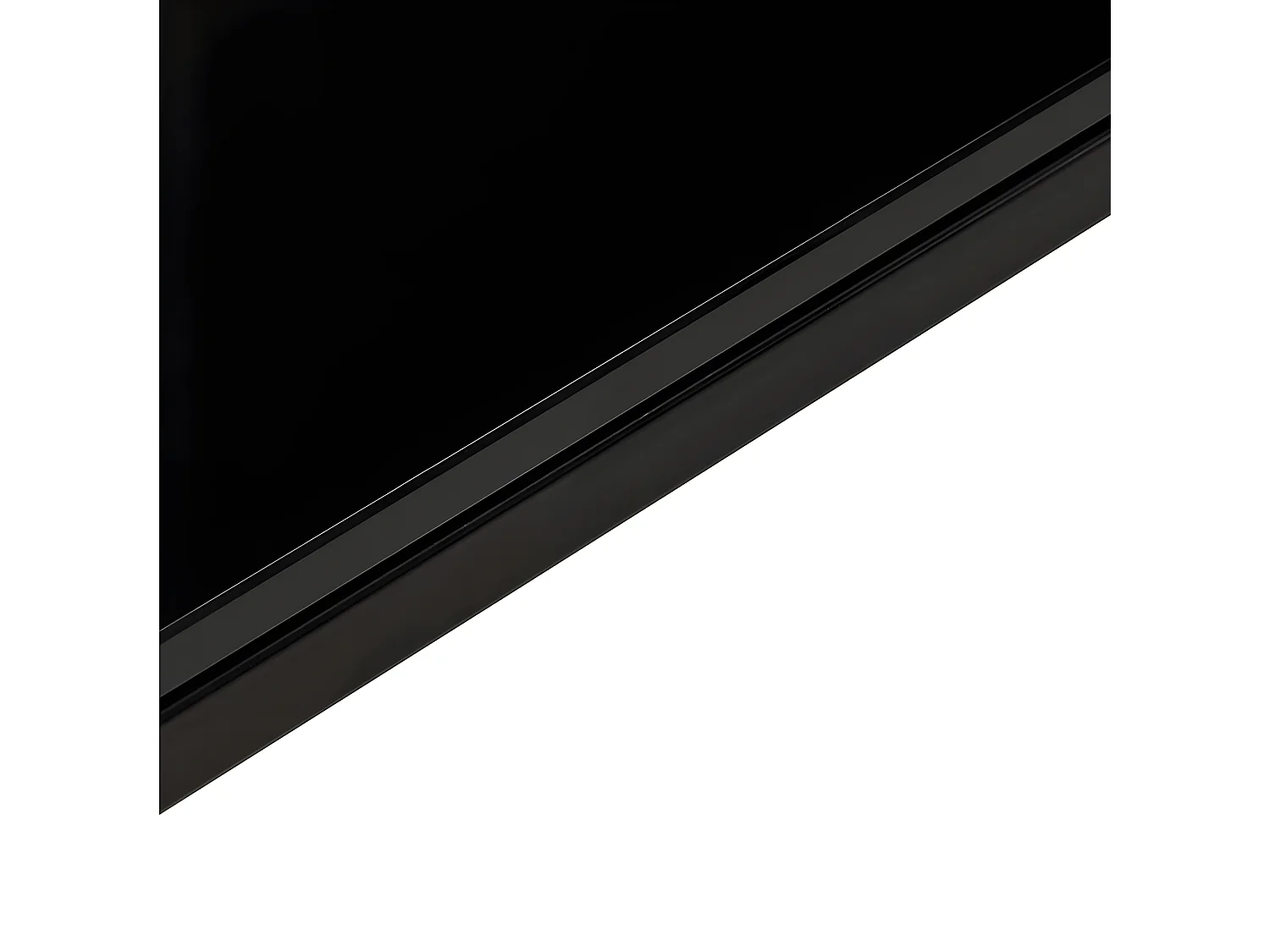 Bureau Design en Verre "Hovik" 140cm Noir